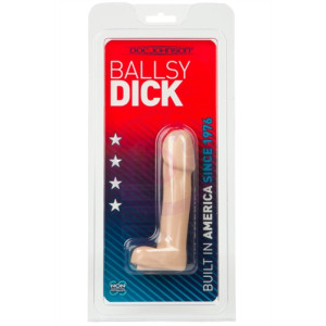 Ballsy Dick 4.5 Inch - White