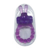 Vibrating Bunny Ring - Purple