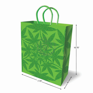 Glitter Ganja Gift Bag - Green