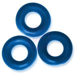 Fat Willy 3-Pack Jumbo C-Rings - Space Blue