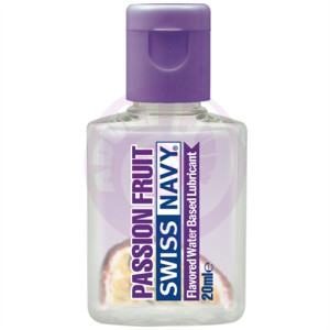 Swiss Navy Flavors Water-Based Lubricant - Passion Fruit - 20 ml