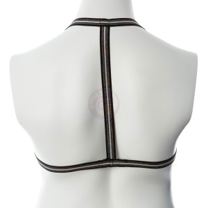 Gender Fluid Silver Lining Harness - Small/large - Multi-Color