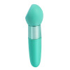 Rina Rechargeable Dual Motor Silicone 15- Function Vibrator - Green