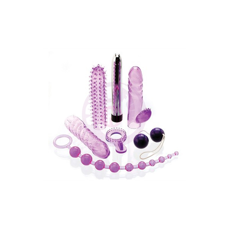 Adam and Eve the Complete Lovers Kit - Purple