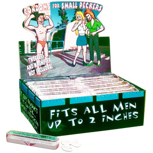 Condoms for Small Peckers - 48 Piece Display