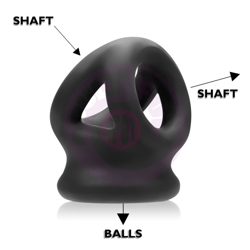 Tri-Squeeze Ball-Stretch Sling - Black Ice