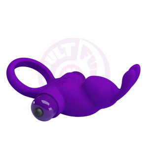 Pretty Love Vibrant Penis Ring I - Purple