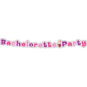 Bachelorette Party Letter Banner