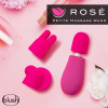 Rose - Petite Massage Wand - Pink