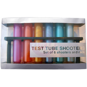 Test Tubes Shooters - Metallic Colored