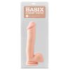 Basix Rubber Works 12 Inch Dong With Suction Cup - Light